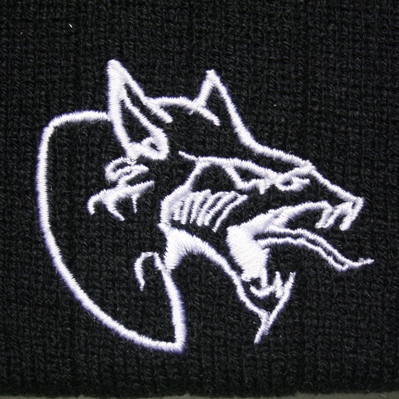 Neophyte Beanie Logo Wol Zwart 100 Hardcore